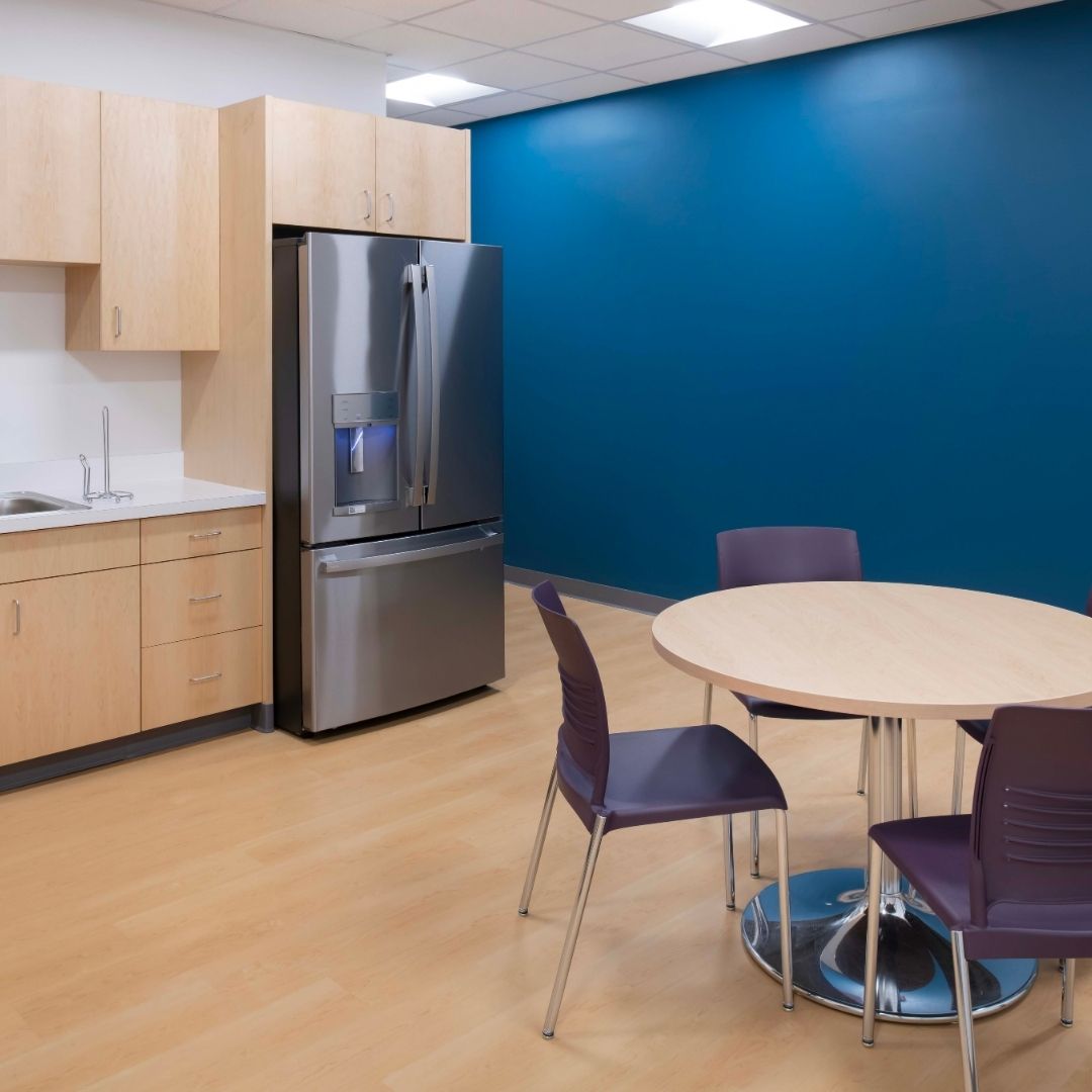 Modern breakroom renovation