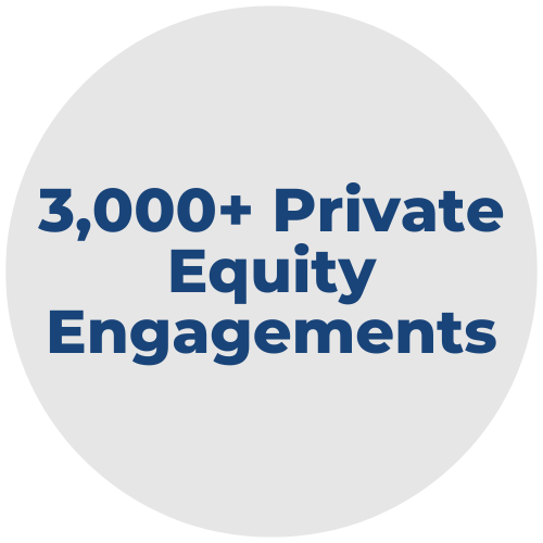 Stax has over 3,000 private equity engagements