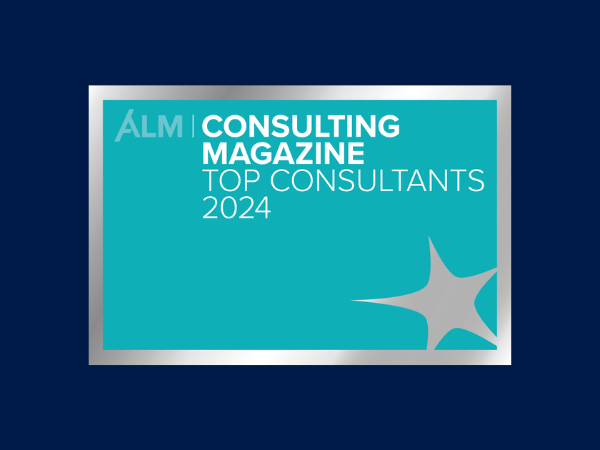 Image of Stax's ALM Consulting Magazine Top Consultants Award.