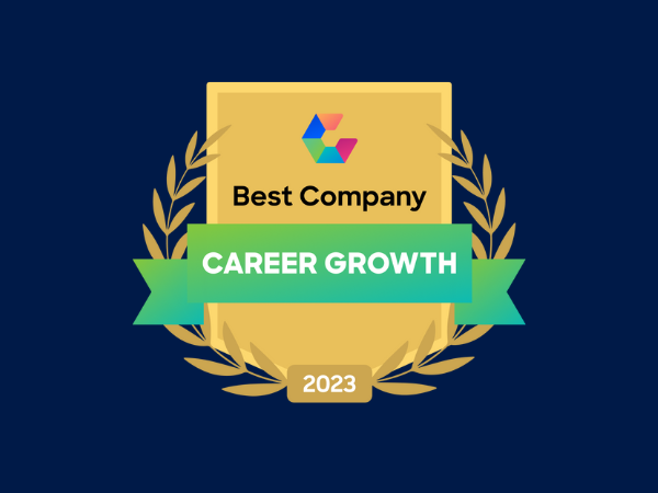 Stax was voted as a best company for career growth by Comparably