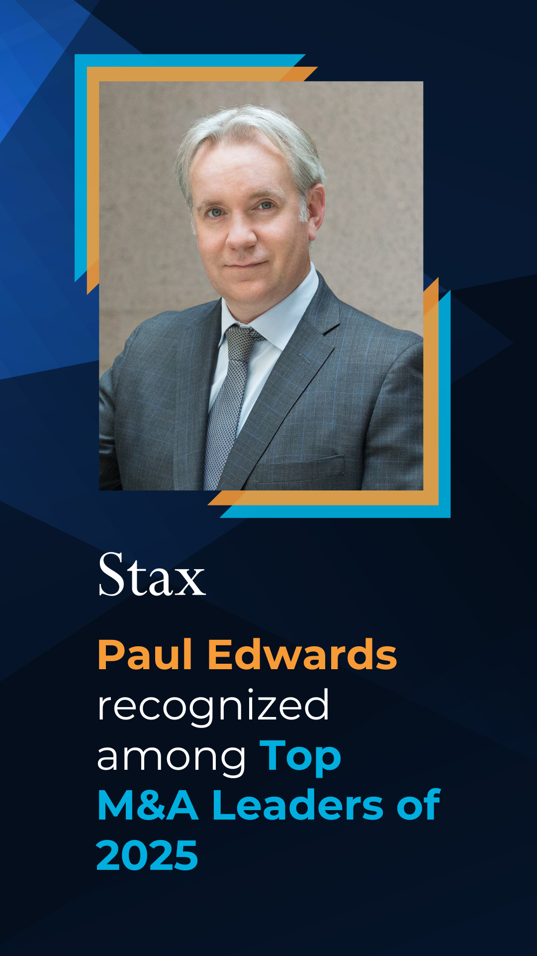 Stax CEO Jayson Traxler recognized among Top 25 Consulting Firm CEOs of 2024 by The Consulting Report