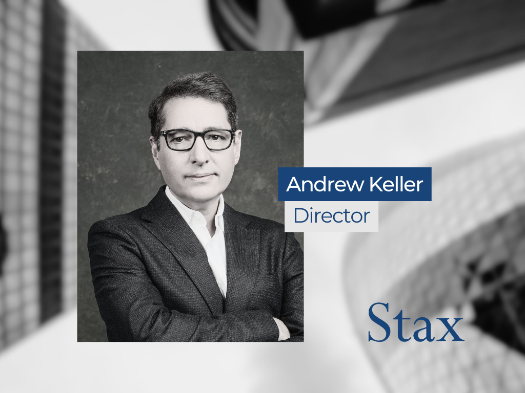 Stax Appoints Andrew Keller to Oversee Technology Market Coverage for U.K. and EMEA