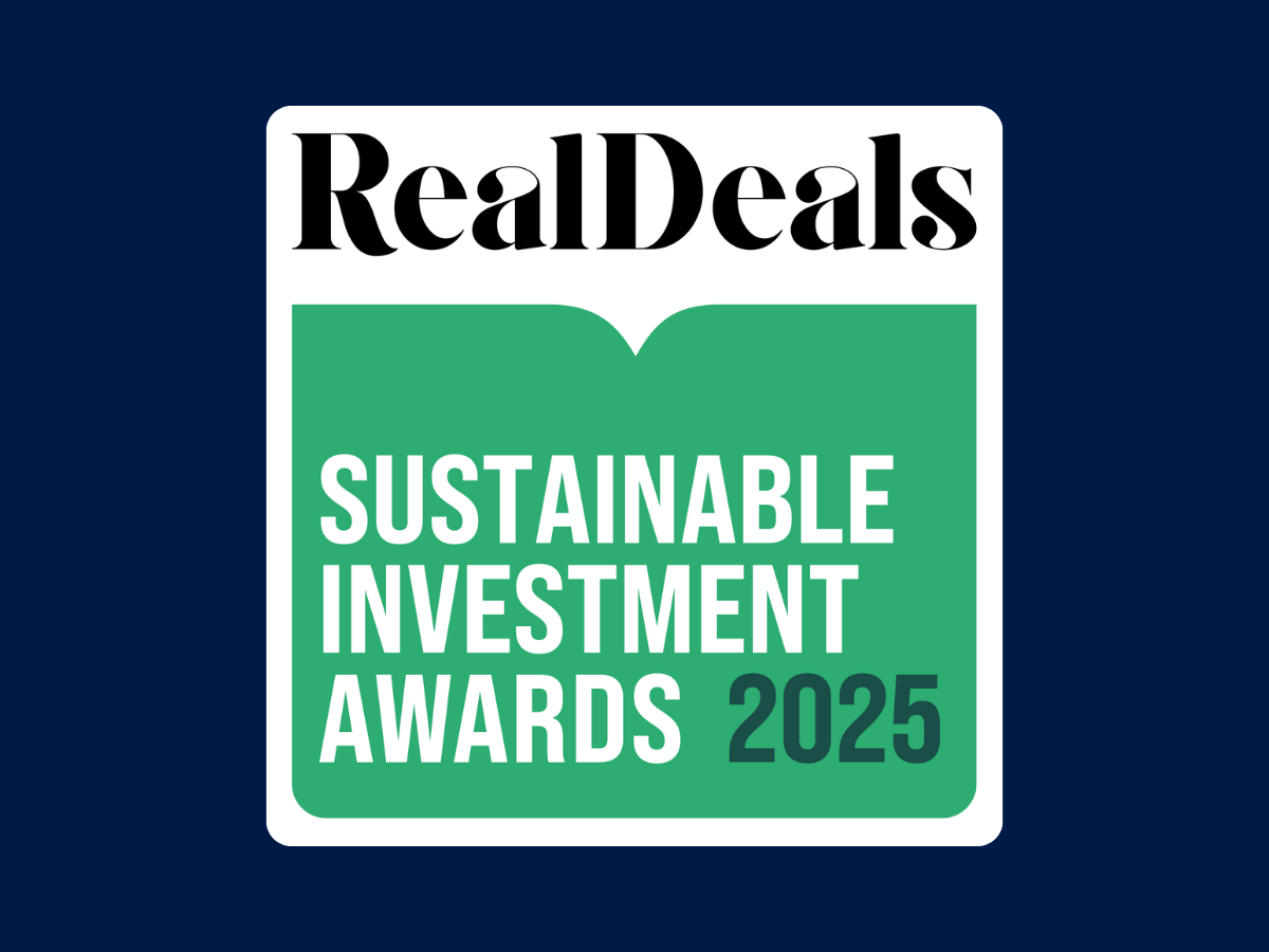 Stax Named Finalist for 2025 Real Deals Sustainable Investment Awards