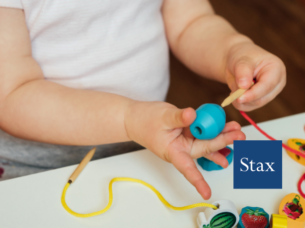 Stax Boston Assembles Fine Motor Fun Kits