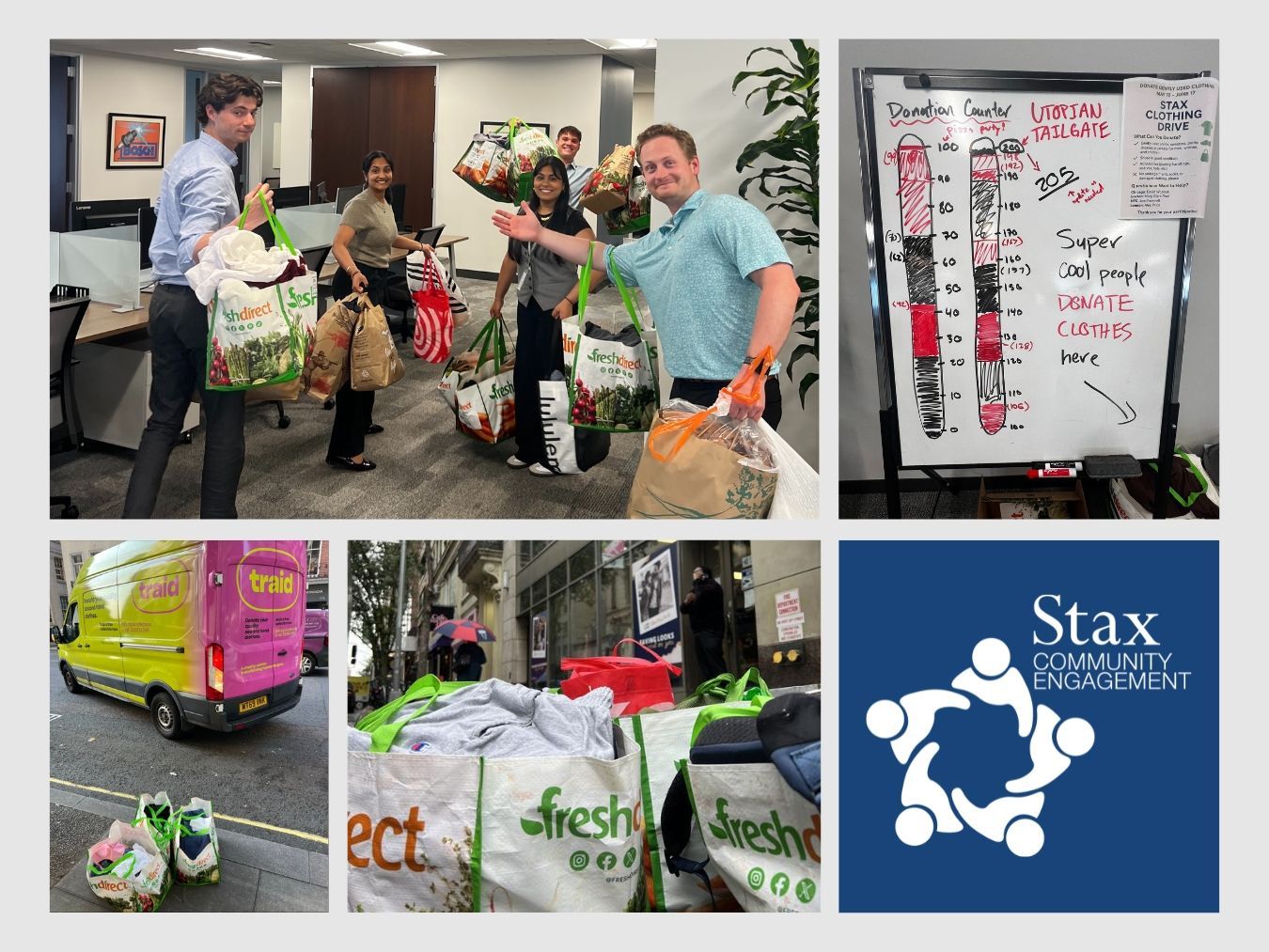Stax Comes Together: A Cross-Office Clothing Drive Supporting Goodwill and Traid