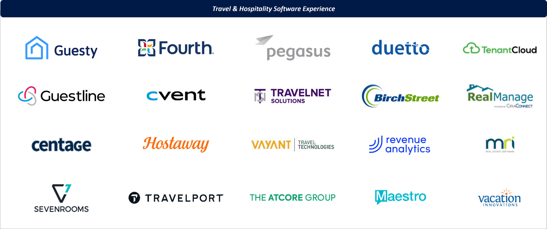 Stax experience with Travel & Hospitality Software Experience