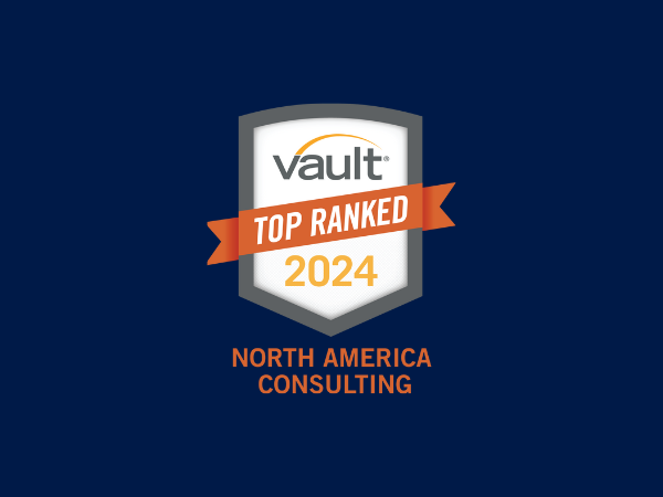 Image of Stax's Vault Top Ranked in Consulting award.