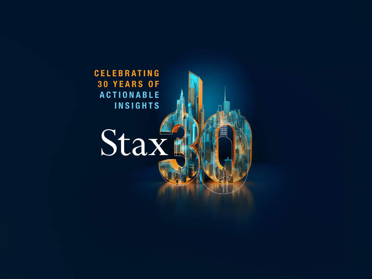 30 Years of Actionable Insights: Celebrating Stax’s Milestones and Commitment to Client and Employee