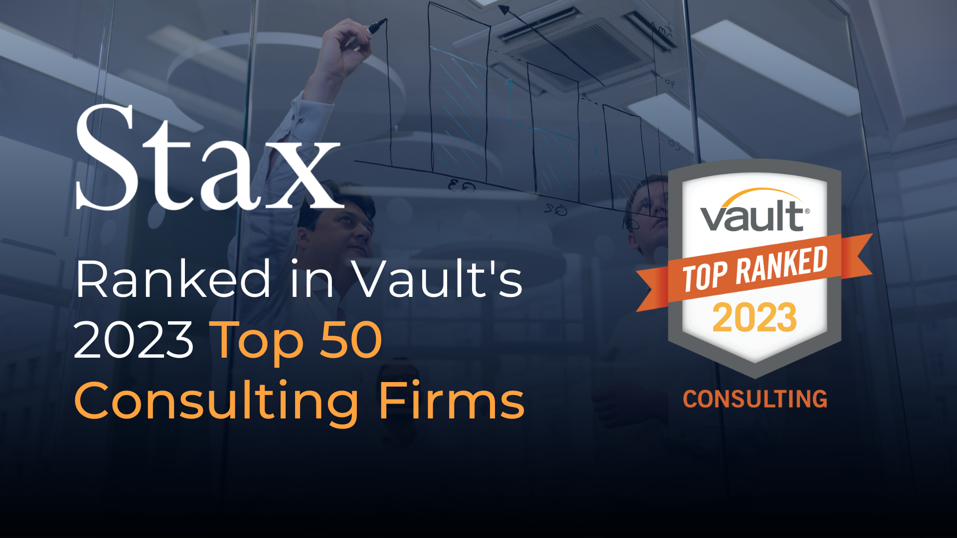 Stax Ranked on Vault's 2023 Top 50 Consulting Firms