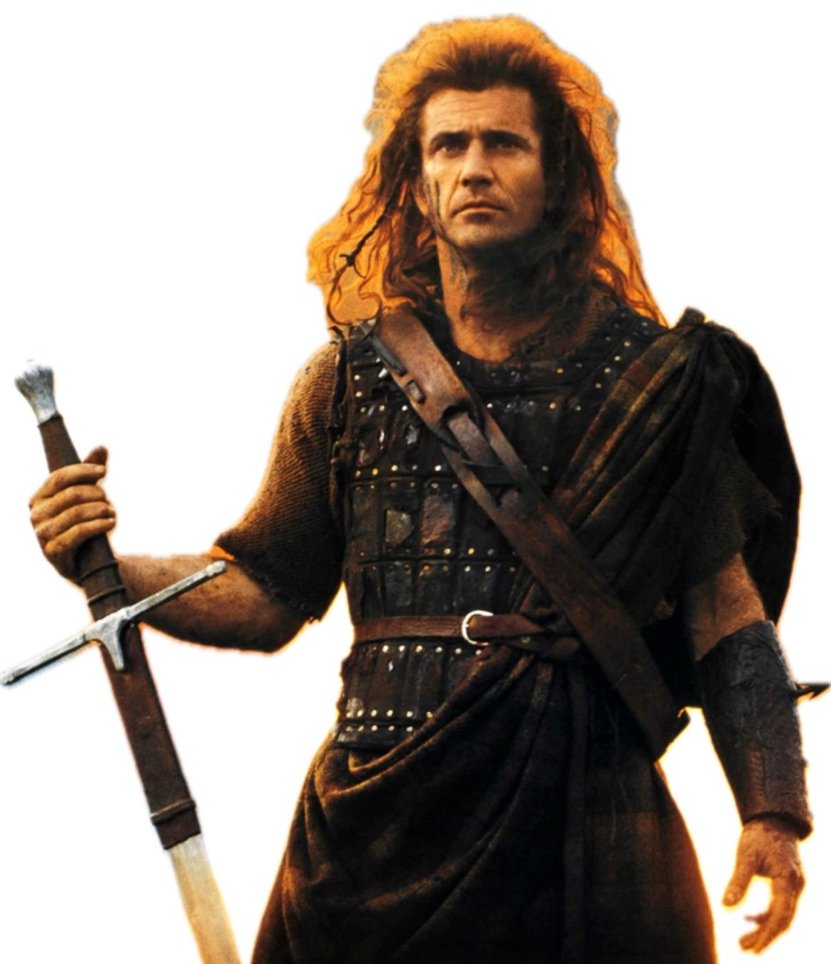 MEL GIBSON SIGNED BRAVEHEART POSTER PHOTO