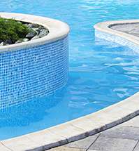 In-ground Pool Accessories — Swimming Pool With Round Built In Accessory in Reynoldsburg, OH