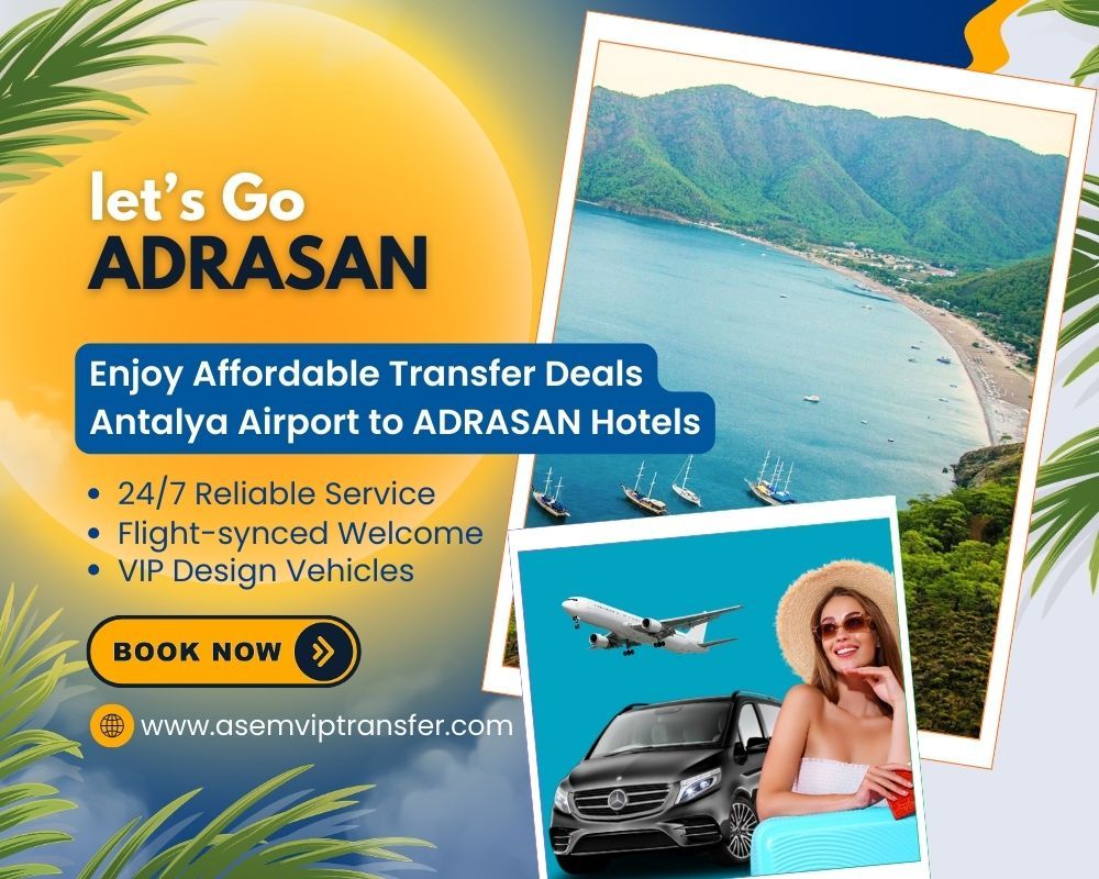 Antalya Airport to Adrasan Transfer