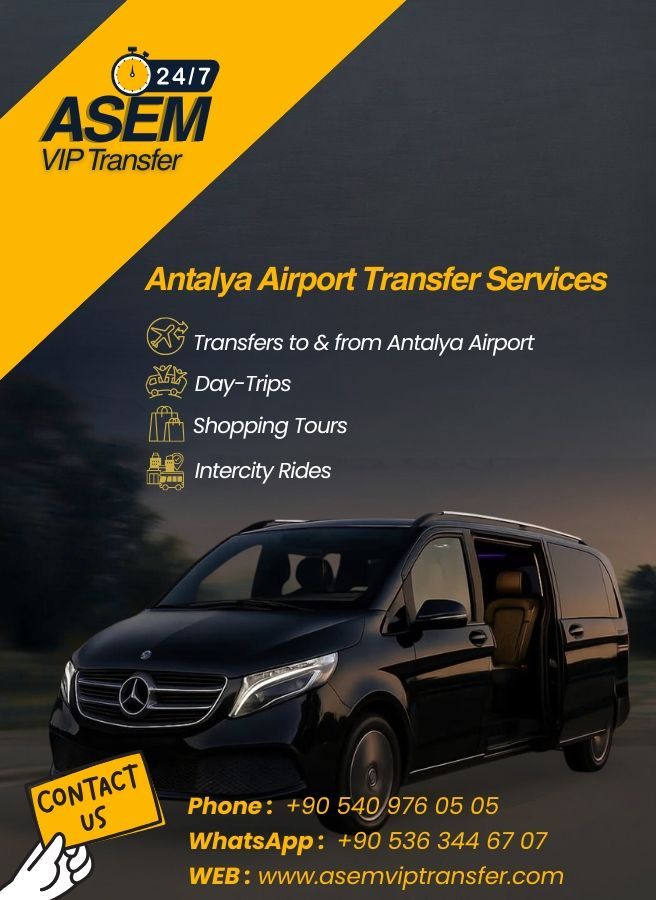 Antalya Airport Transfer Services Asem VIP