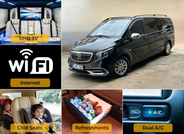 VIP premium van features