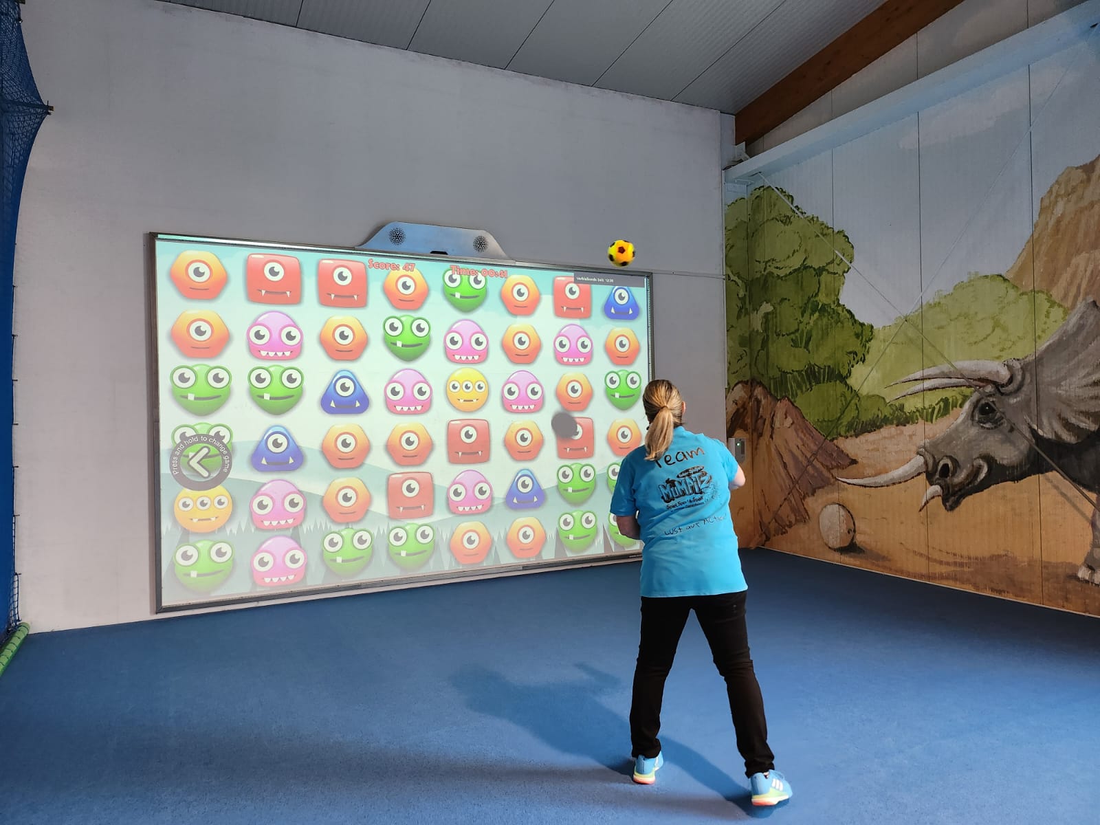 Indoorspielpark Mumpitz Multiball-Wand