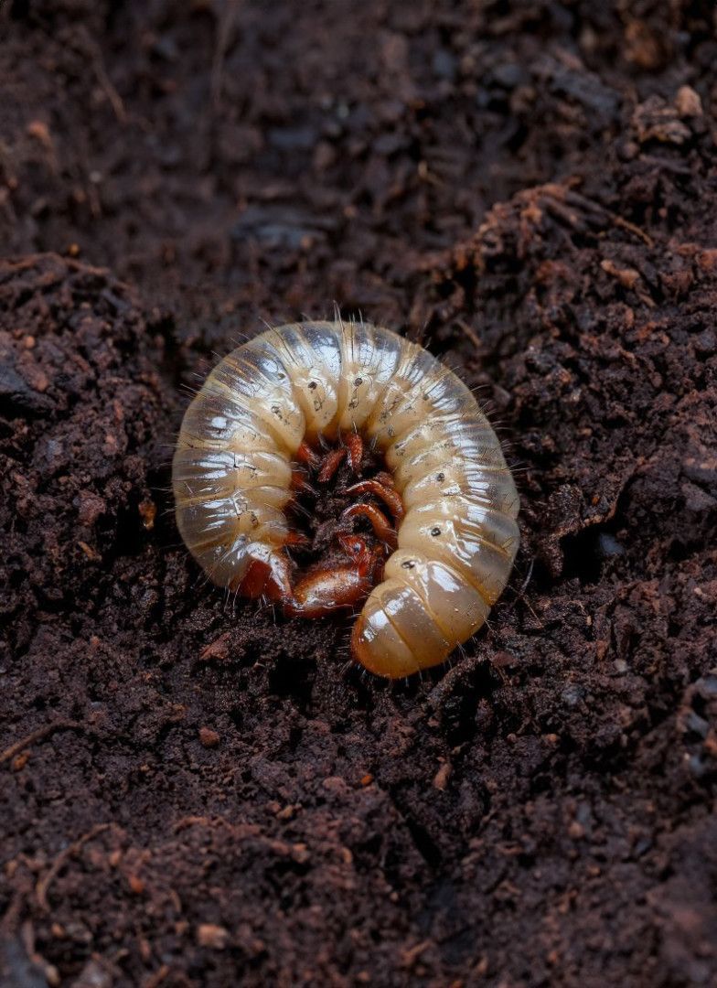 Person in Protective Suit Spraying Bushes in A Sunny Outdoor Setting — Gibbo’s Lawns & Property Maintenance In Salamander Bay, NSW