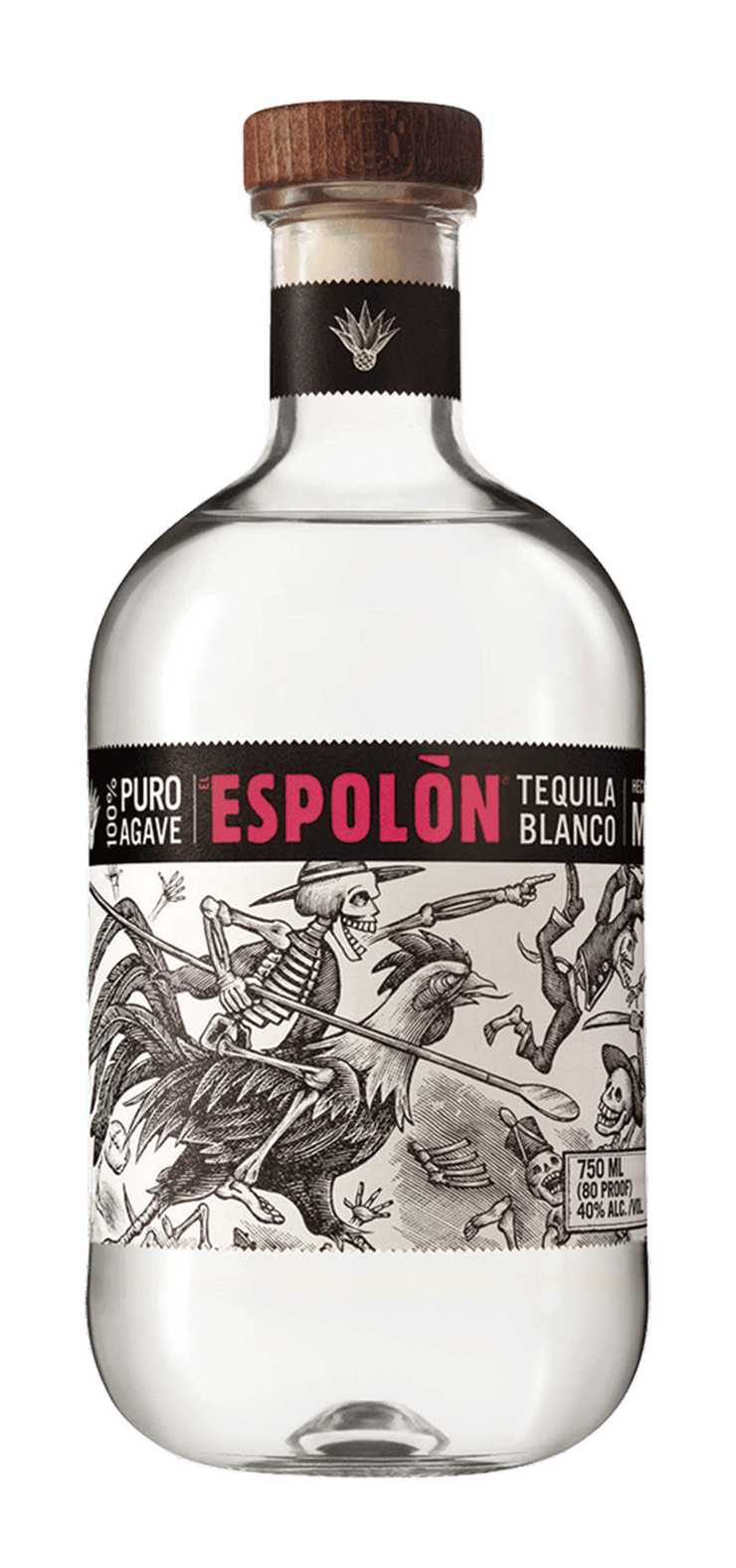 A bottle of pinot grigio wine on a white background.