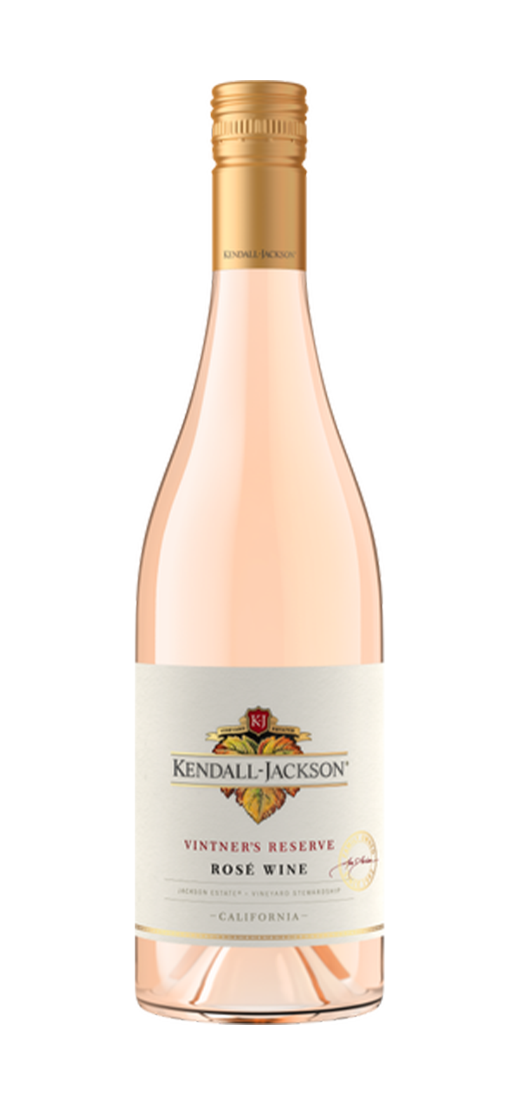 A bottle of pinot grigio wine on a white background.