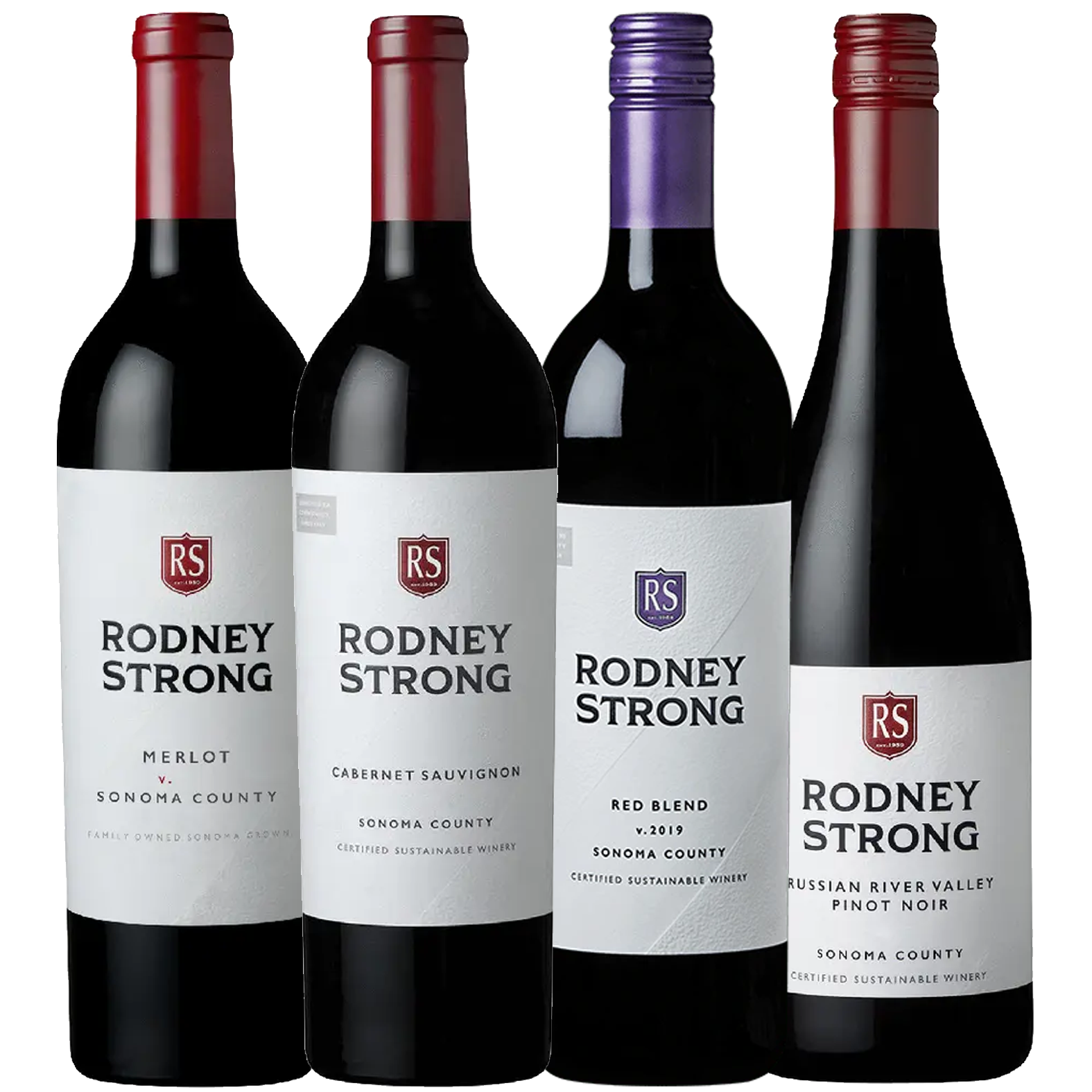 A bottle of basil hayden on a white background