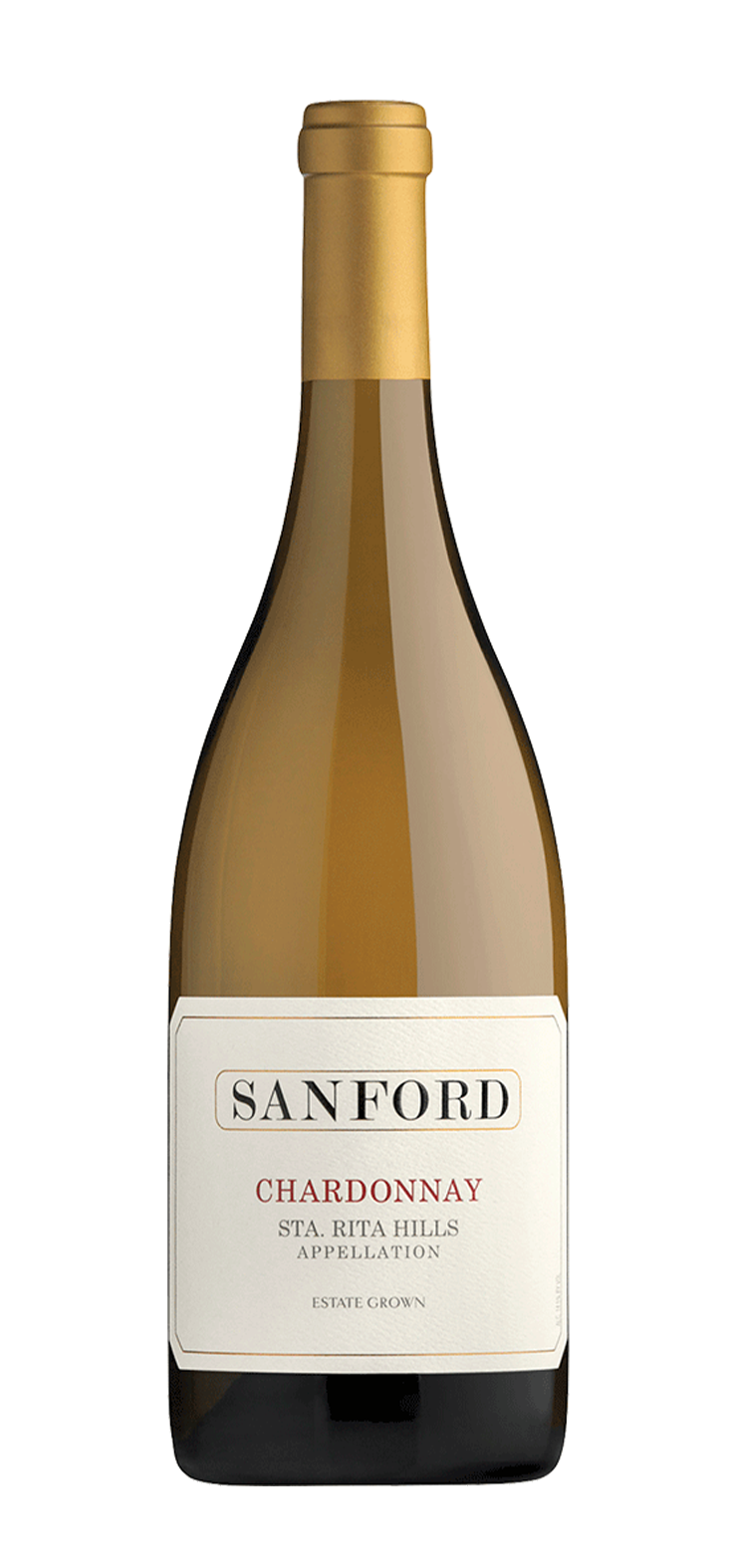 A bottle of sweet white wine with a green label on a white background.