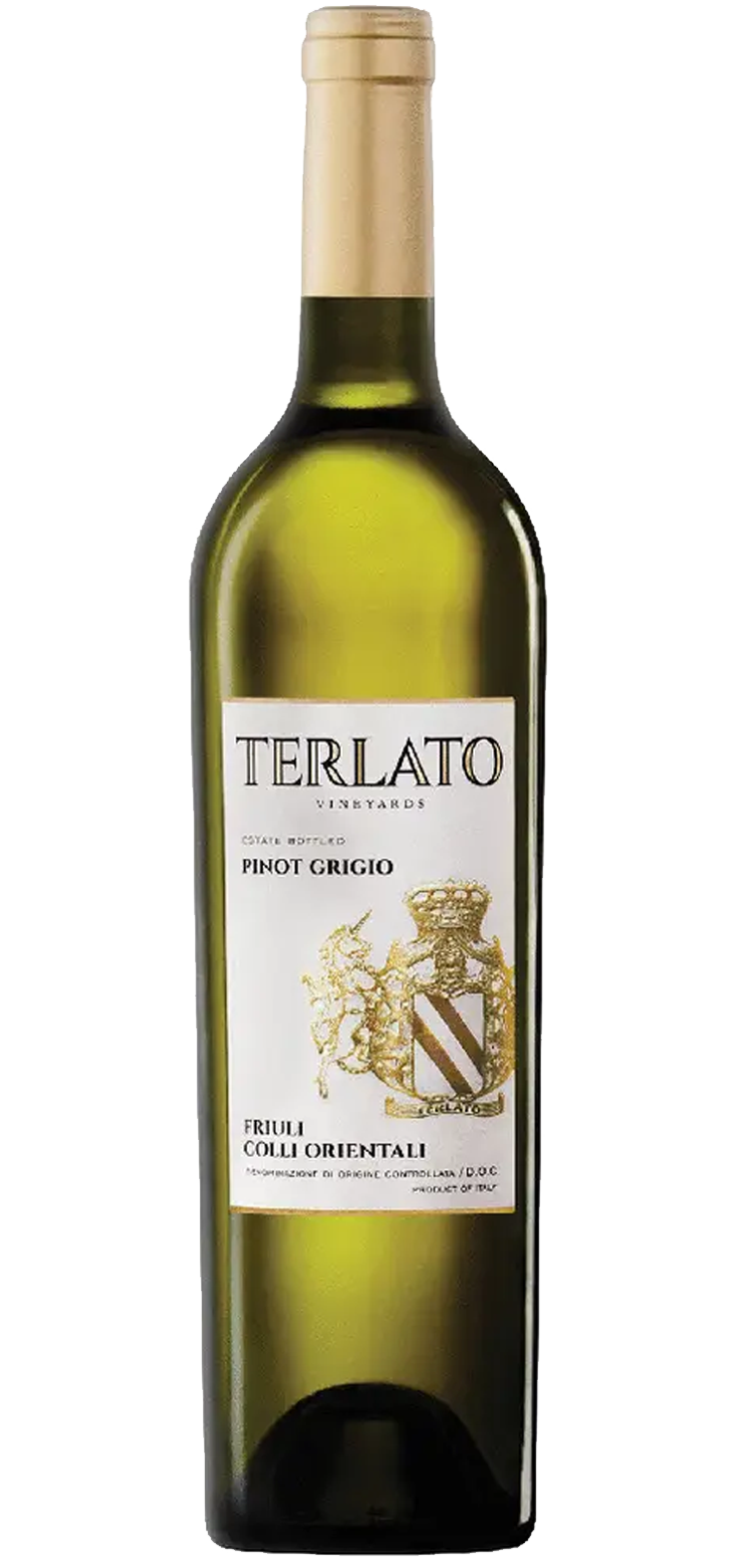 A bottle of sweet red wine with a red label on a white background.