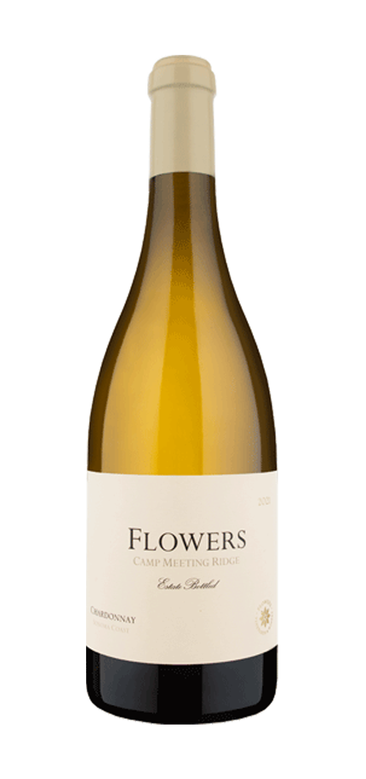 A bottle of prosecco wine with a blue label on a white background.