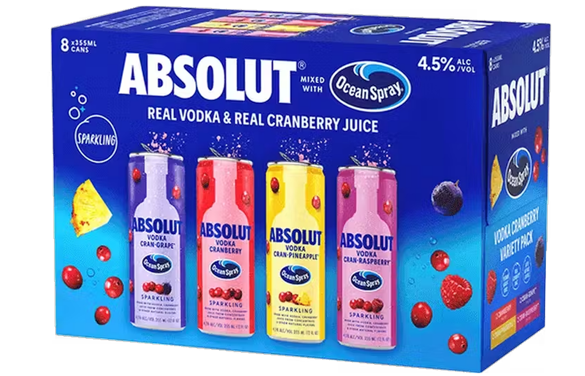 A bottle of basil hayden on a white background