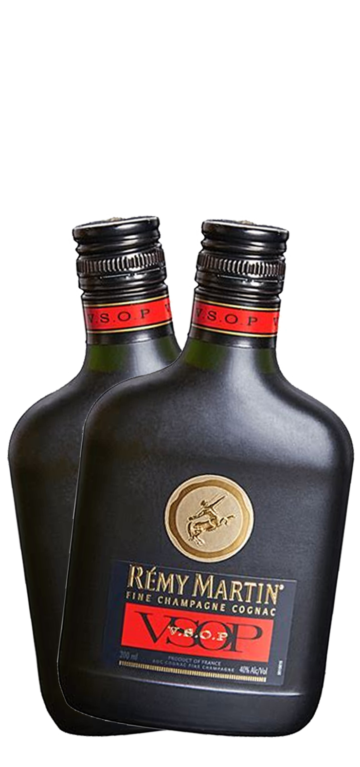 A bottle of sweet red wine with a red label on a white background.