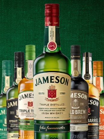 A close up of a bottle of pasqua erose wine