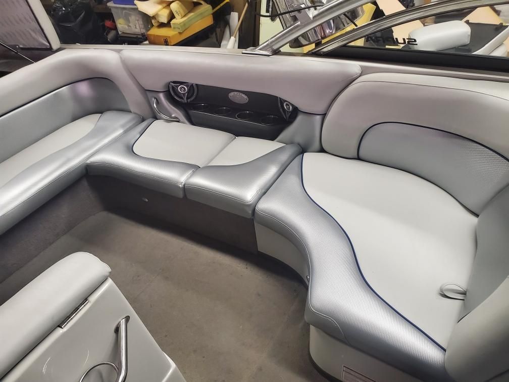 Speedboat with nice interior — Fall City, WA — Seams Right Auto & Marine Upholstery