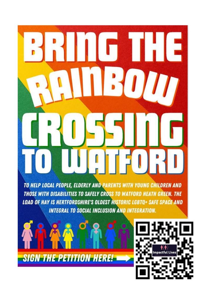 Impactful Lives Rainbow Crossing Campaign