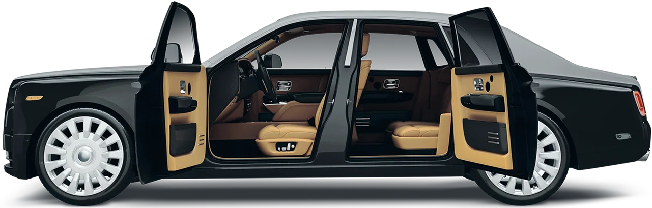 Black Chevrolet Suburban SUV.