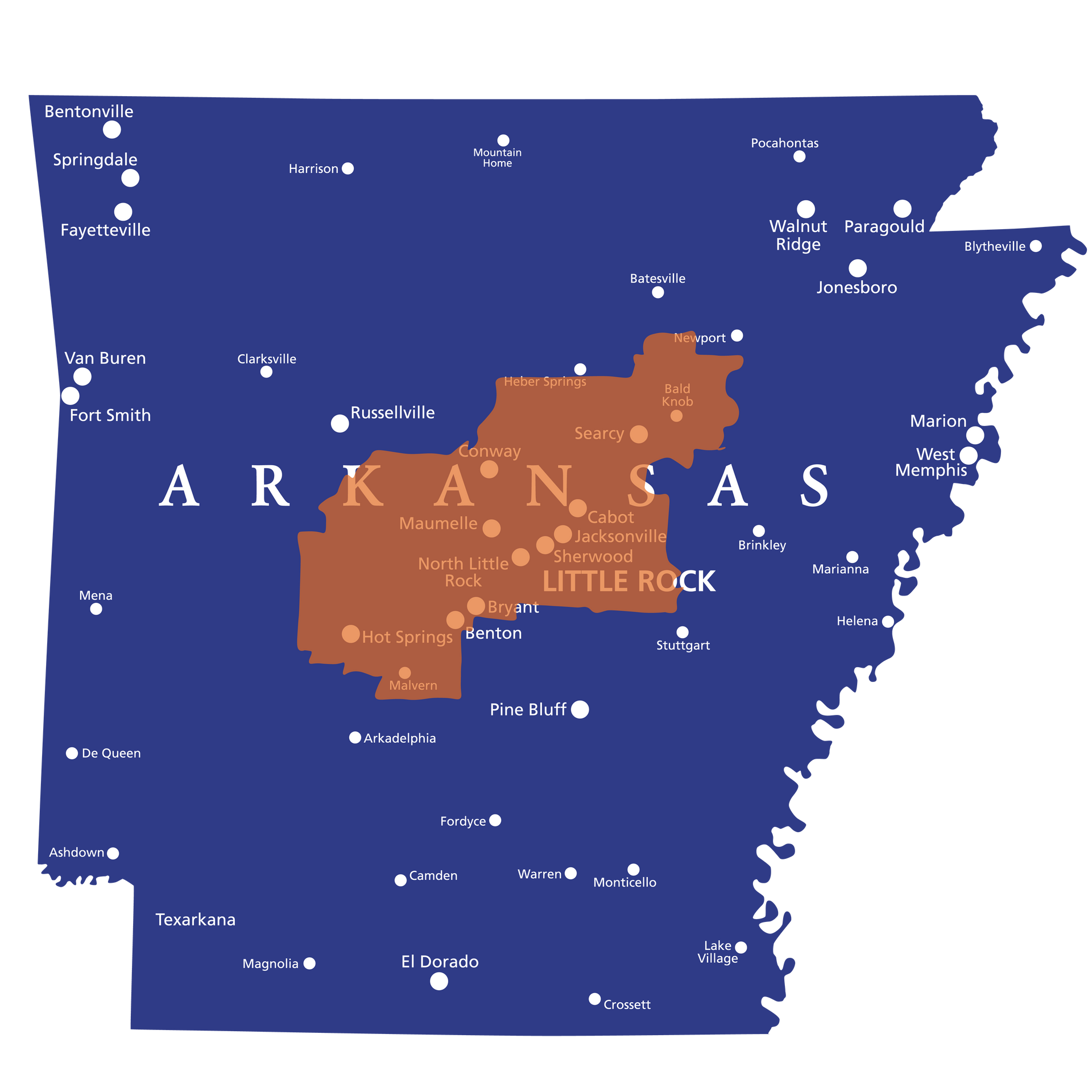 epic hvac mechanical where we serve in arkansas state map