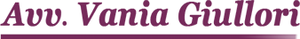 Avvocato VANIA GIULLORI-LOGO