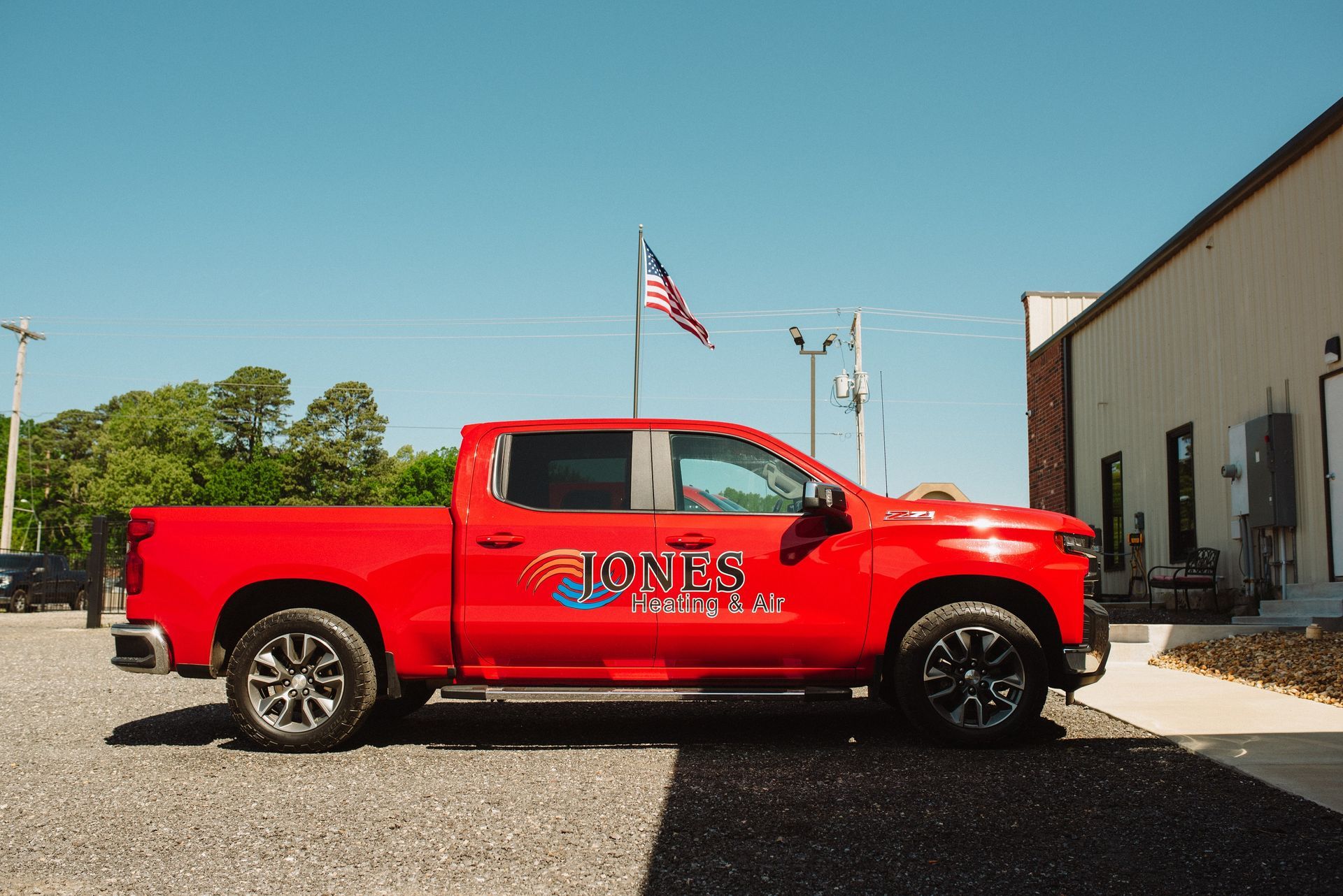 Red Truck — Benton, AR — Jones Heating & Air