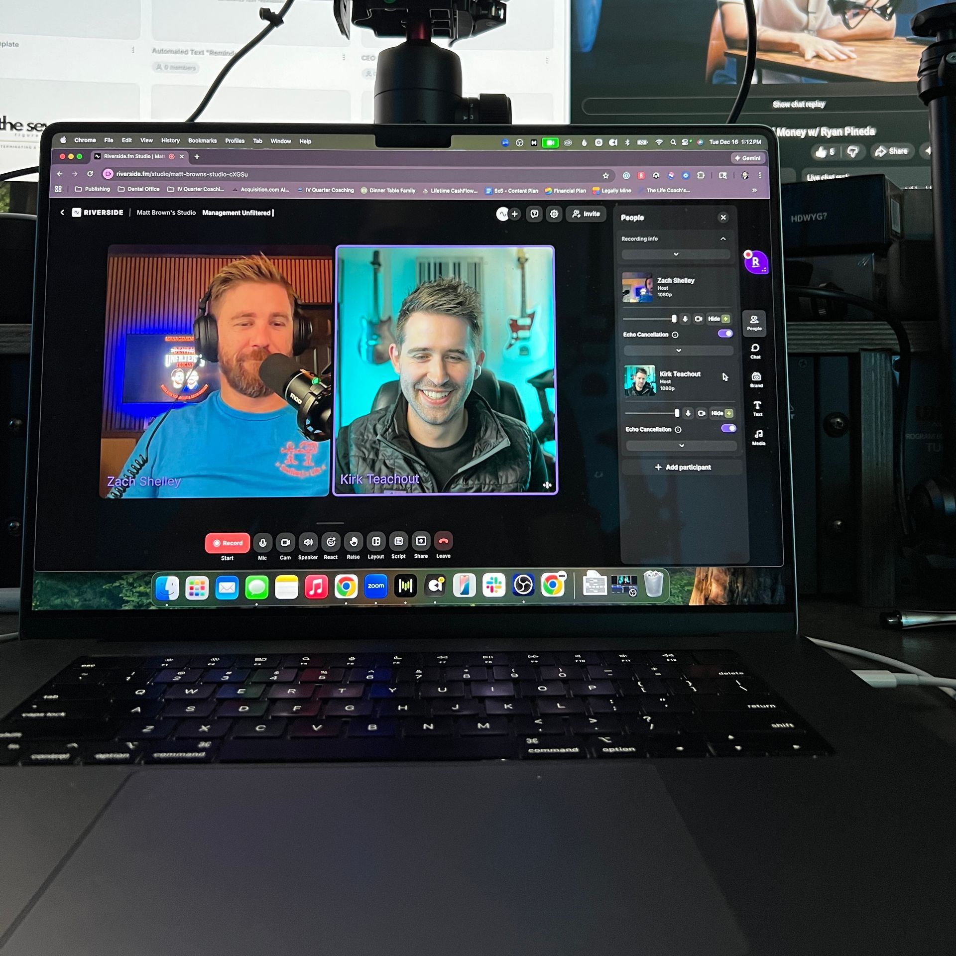 management unfiltered recording