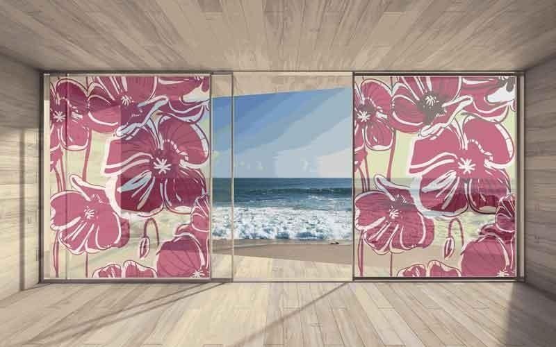 Stampa digitale su vetro per divisori