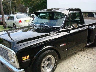 View of a custom safety solution in a car