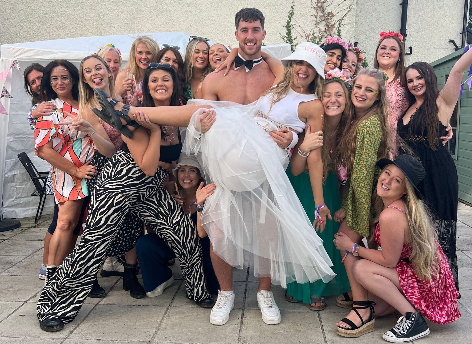 Festive Christmas party packages, buff butler & male strippers UK