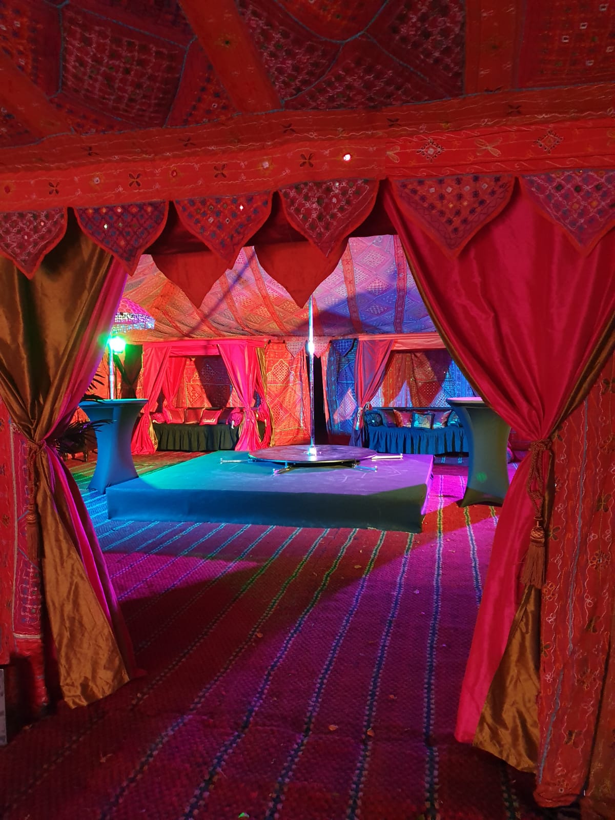 Pole Dance Podium Hire