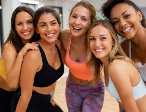 Beginner-friendly dance workshop in Cardiff with a group enjoying a fun and supportive class environment