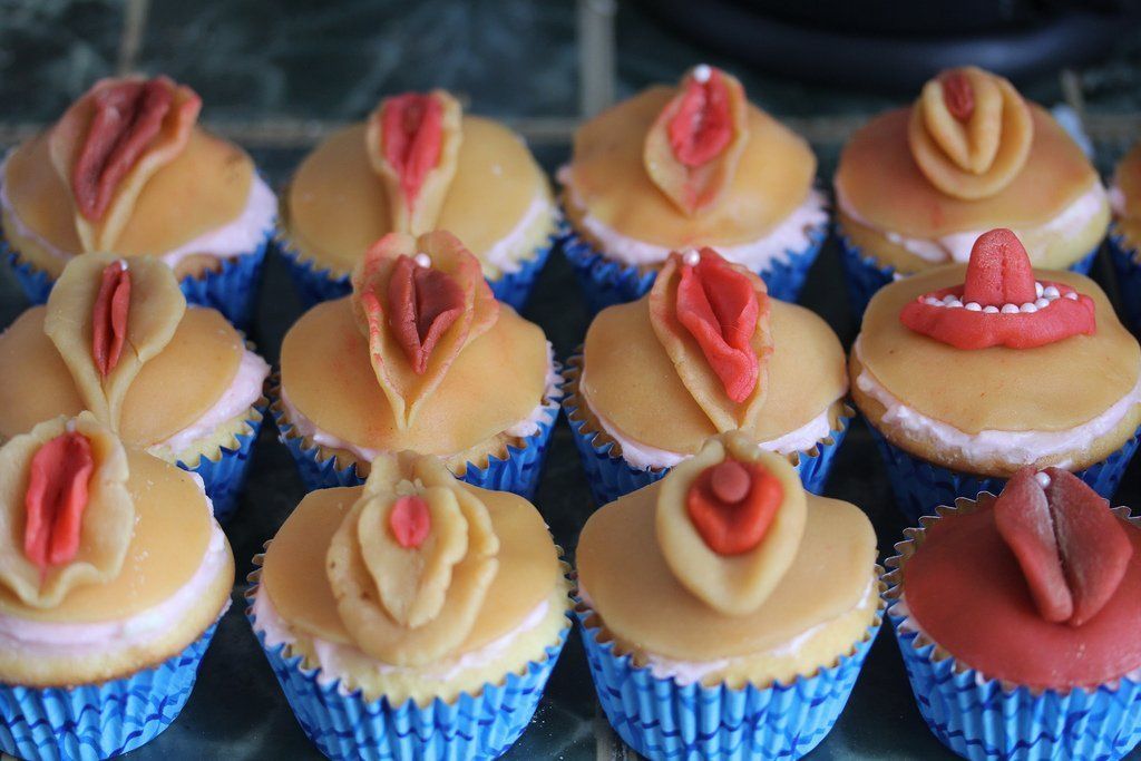 Vagina cupcakes