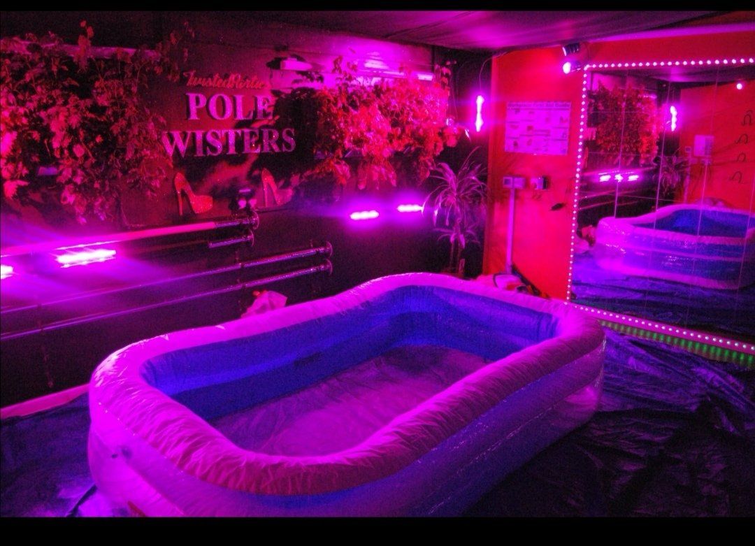 Oil Wrestling in Cardiff venue