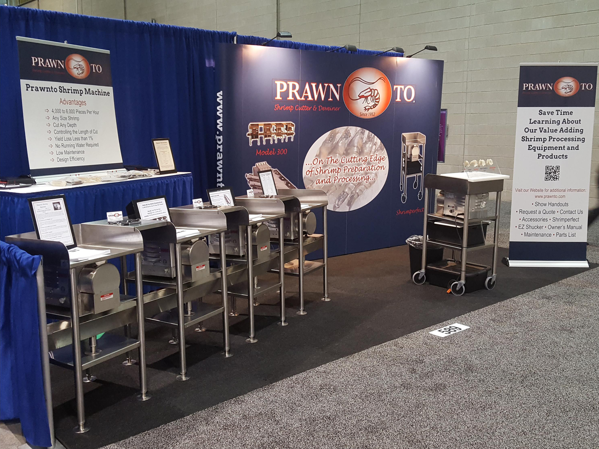 Trade show booth