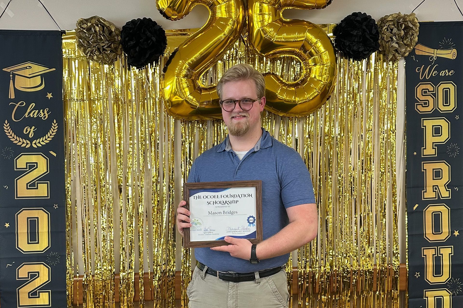 Mason Bridges Scholarship winner