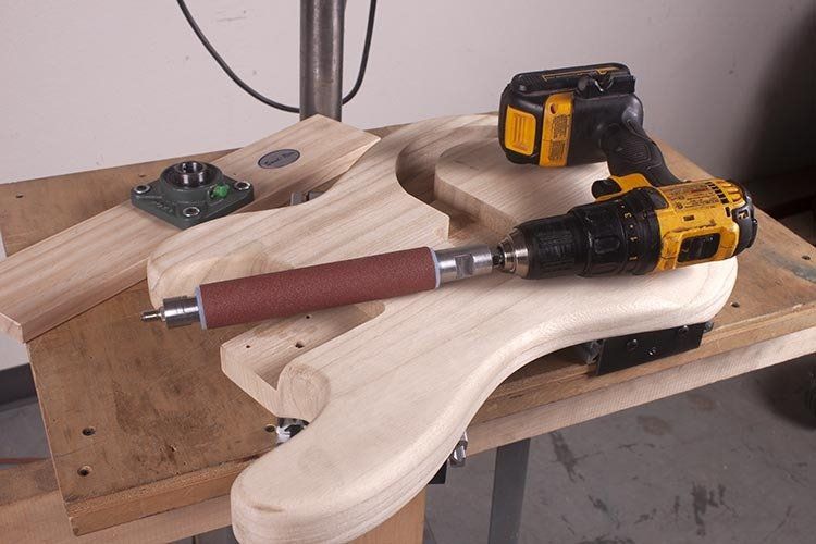 Sand-Rite luthier drum sander