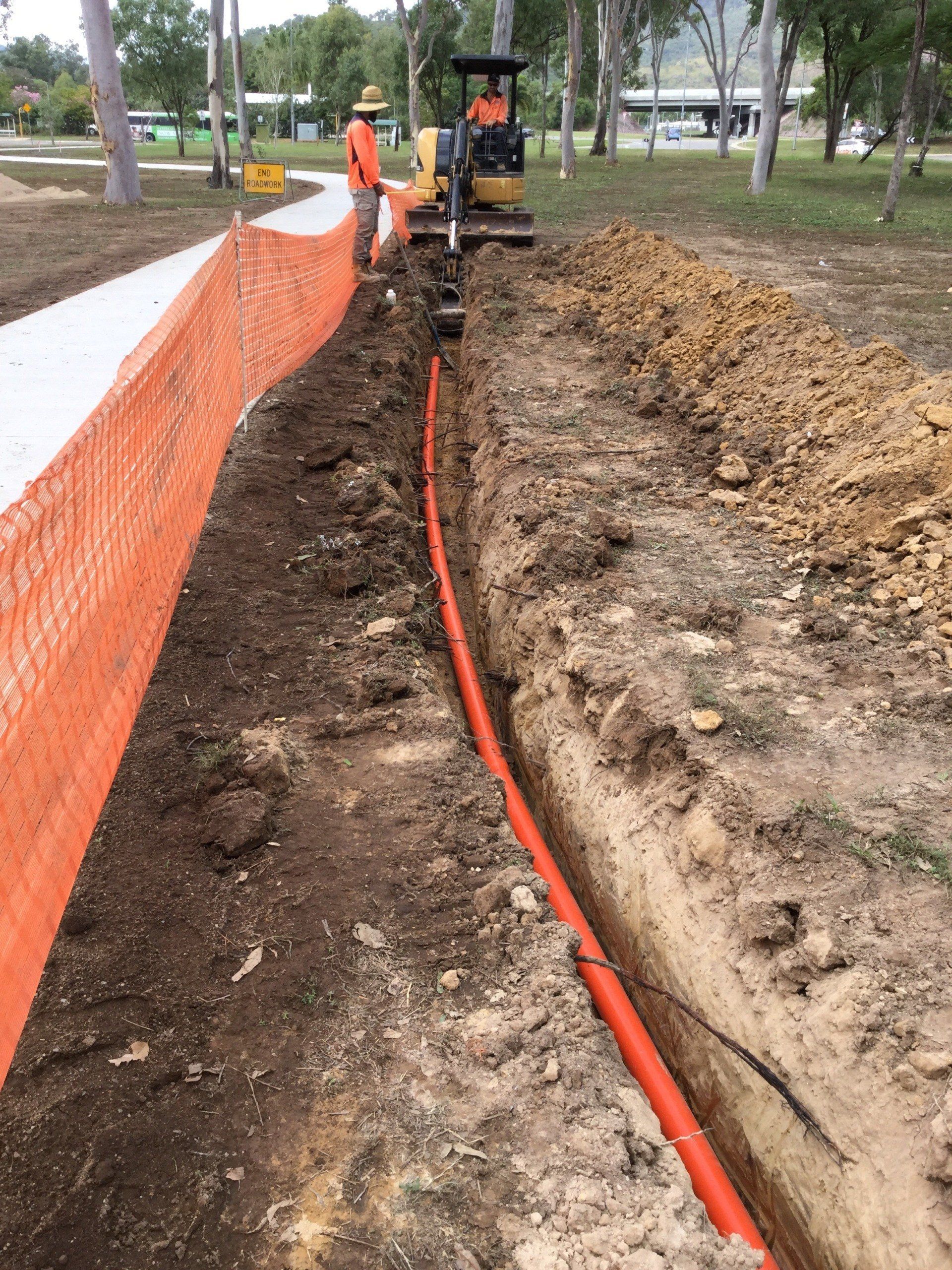 Cable Wires — Providing Communications and Hydro Excavation Services in Townsville, QLD