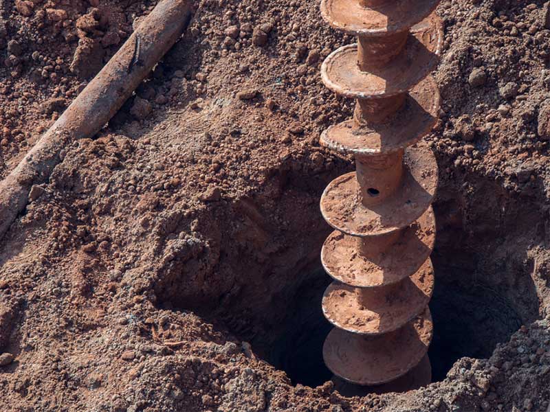 A Large Drilling Equipment — Providing Communications and Hydro Excavation Services in Townsville, QLD