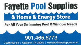 Fayette Pool Supplies & Home & Energy Store