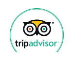 The tripadvisor logo is in a green circle on a white background.